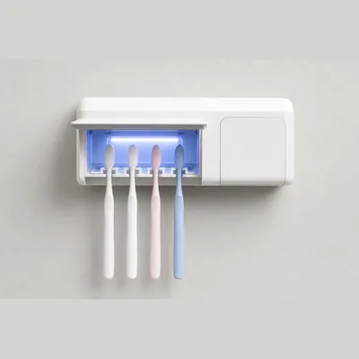 Toothbrush Holder with UV Sanitizer