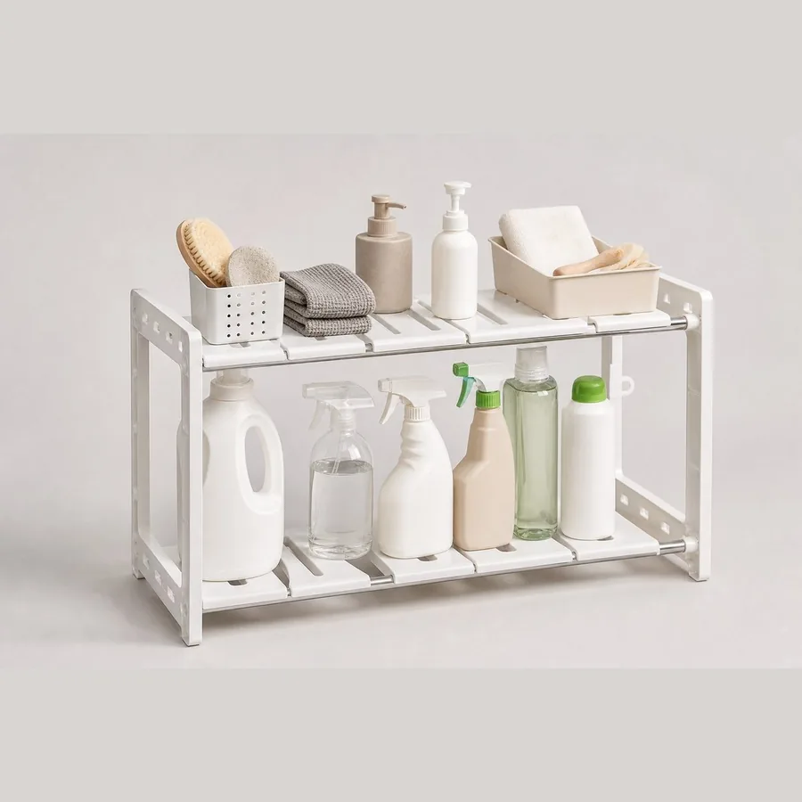 Medicine Cabinet Organizer (Expandable Shelves)