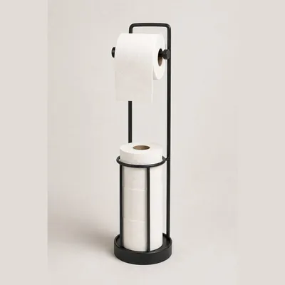 Toilet Paper Storage Stand (Free-Standing with Reserve)