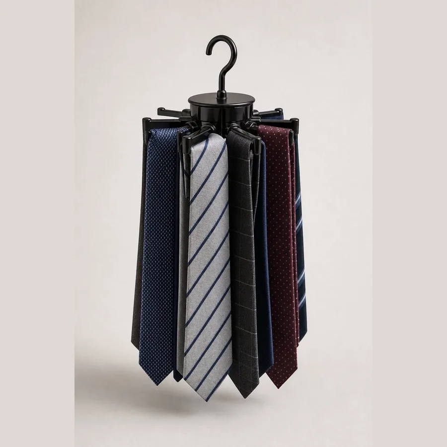 Tie and Belt Rack (Motorized Rotating)