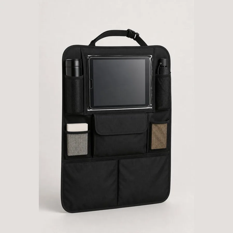 Backseat Car Organizer (Kick Mat with Tablet Holder)