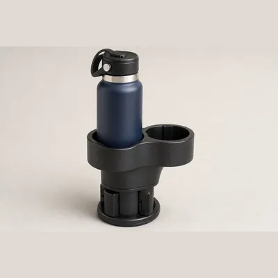 Car Cup Holder Expander (Adjustable, Fits Large Bottles)