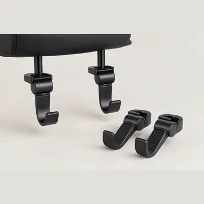 Headrest Hooks for Car (4-Pack, Purse/Bag Holder)