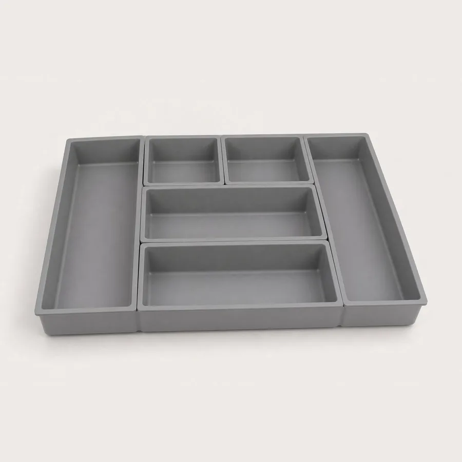 Drawer Organizer Tray Set (Interlocking 8-Piece)