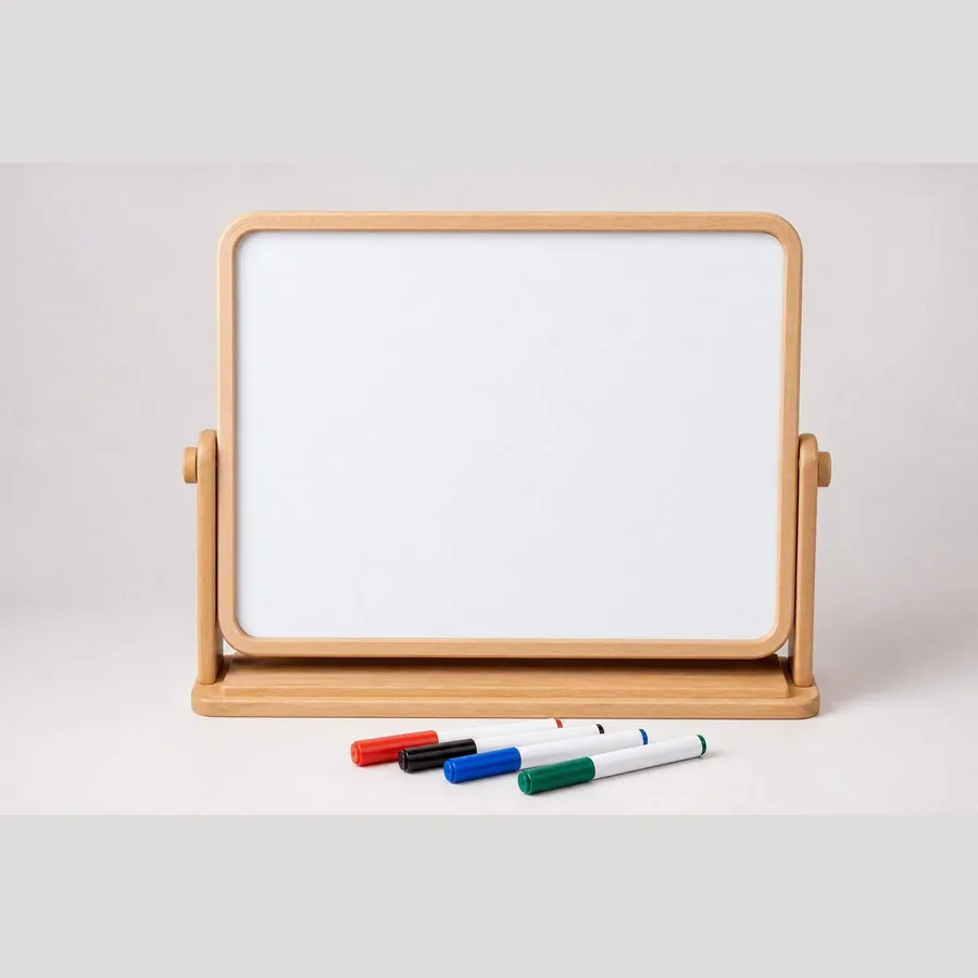 Whiteboard Desktop (Small Dry-Erase Board with Stand)