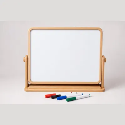 Whiteboard Desktop (Small Dry-Erase Board with Stand)