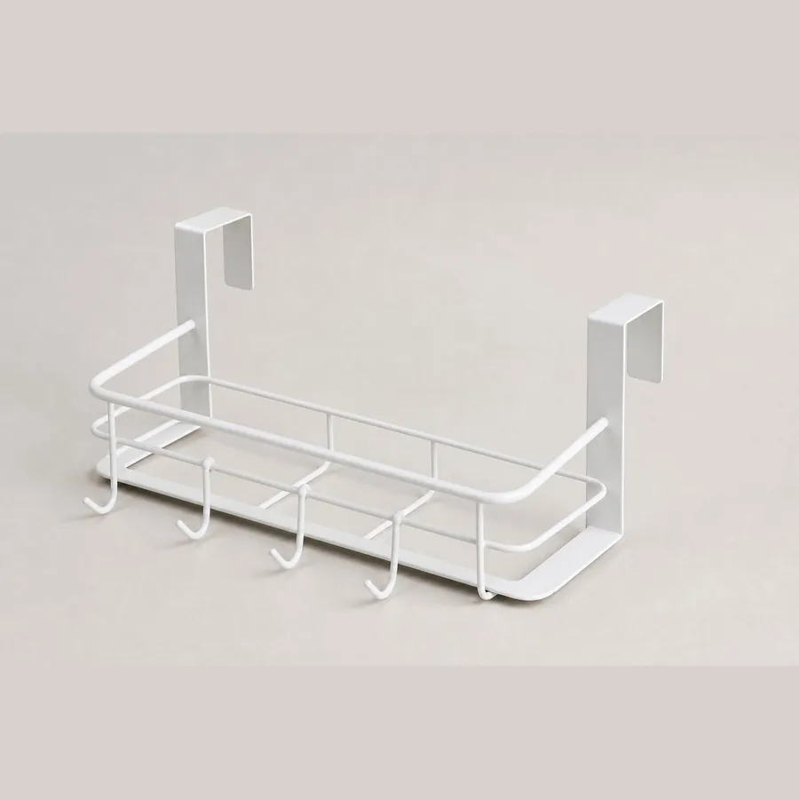 Over-Cabinet Door Trash Bag Holder