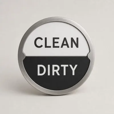 Dishwasher Magnet Clean/Dirty Sign