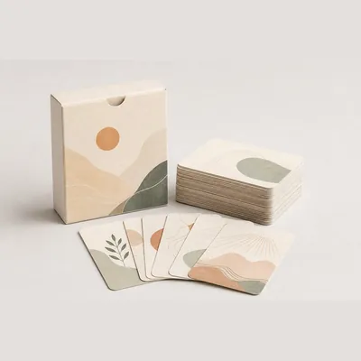 Mindfulness Card Deck (Daily Prompts for Intentional Living)