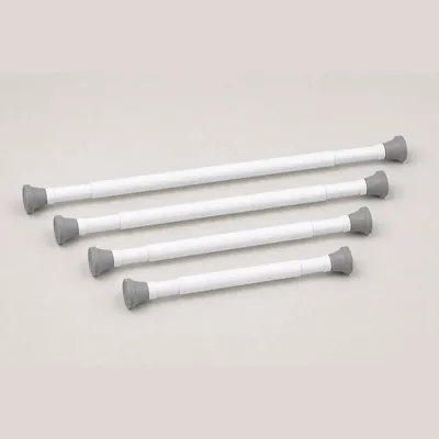 RV Closet Rod Tension Bars (Extendable 10-18", 4-Pack)