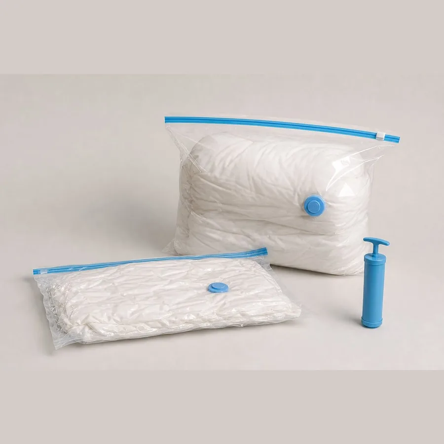 Vacuum Storage Bags (8-Pack: 4 Jumbo + 4 Large)