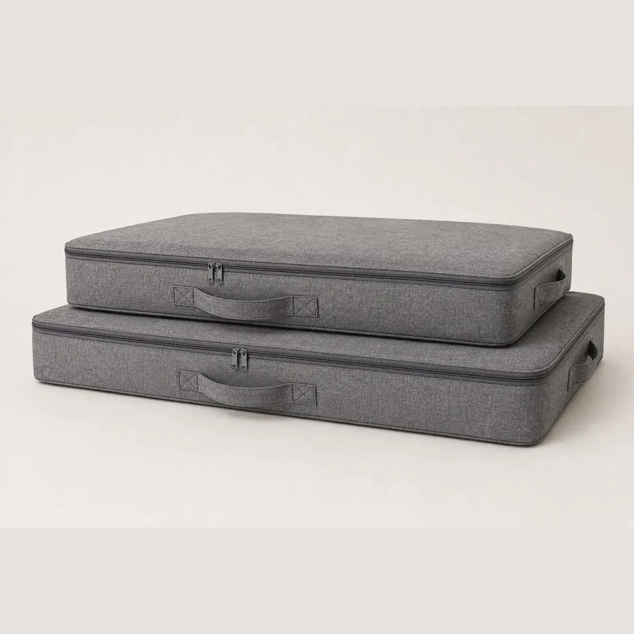 Under-Sofa Storage Bags (Set of 2, Low Profile)
