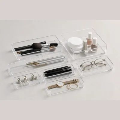 Stackable Drawer Organizers (Clear Acrylic)