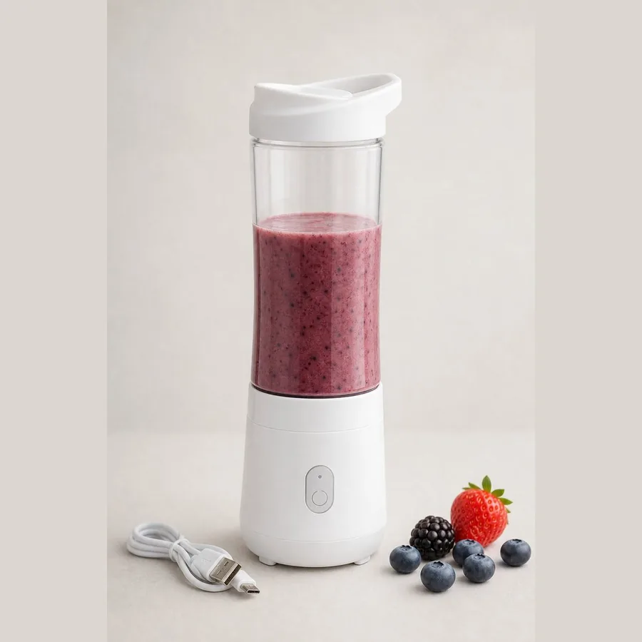 Portable Blender for Smoothies (USB Rechargeable)