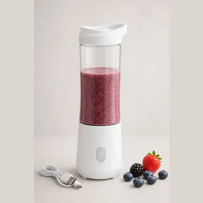 Portable Blender for Smoothies (USB Rechargeable)