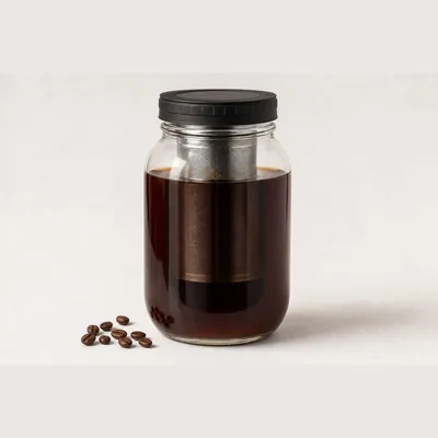 Cold Brew Coffee Maker (1-Quart Mason Jar Style)