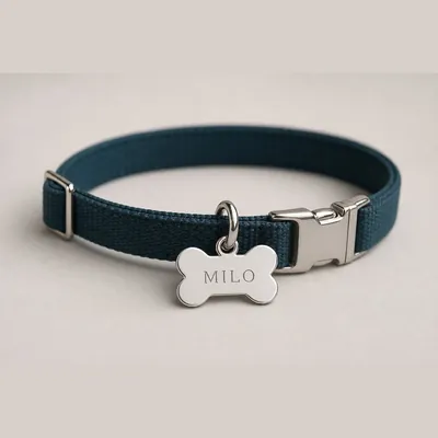Personalized Pet ID Tag (Custom Engraved)