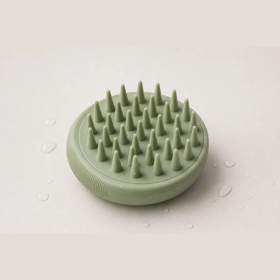Hair Scalp Massager Shampoo Brush (Silicone)