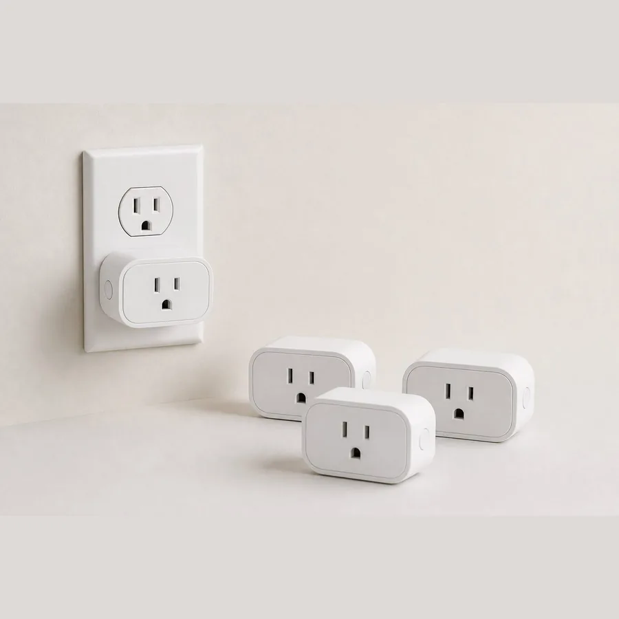 Smart Plug WiFi Outlet (4-Pack, Voice Control)