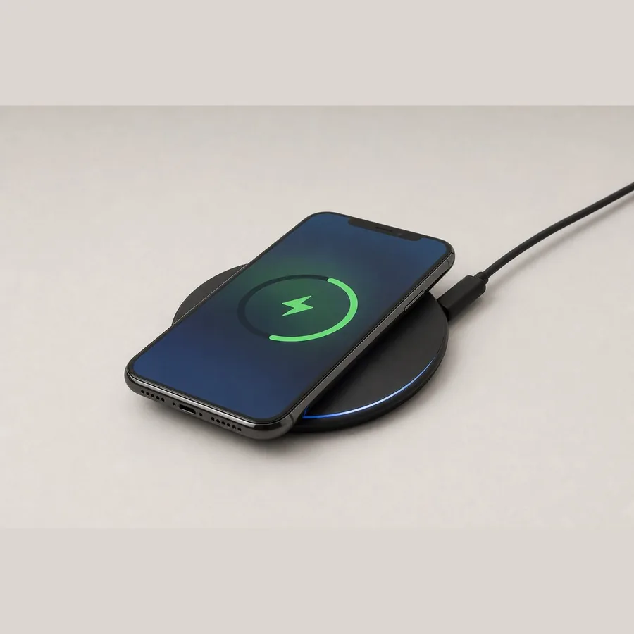 Wireless Charging Pad (Fast Charge, LED Indicator)