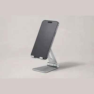 Portable Phone Stand (Adjustable, Foldable, Aluminum)