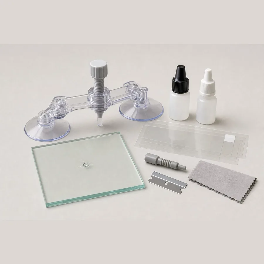 Windshield Repair Kit (DIY Chip and Crack Fix)