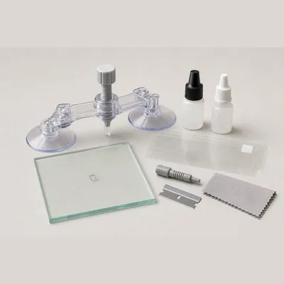 Windshield Repair Kit (DIY Chip and Crack Fix)